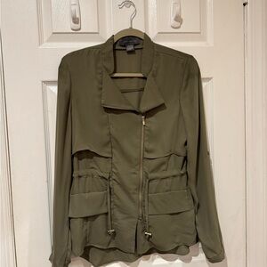 Suzy Shier Women's Olive Utility Jacket